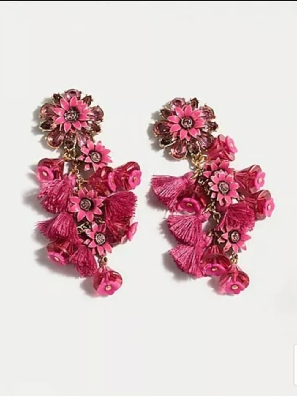J. Crew Bloom Statement Earrings - Picture 4 of 5
